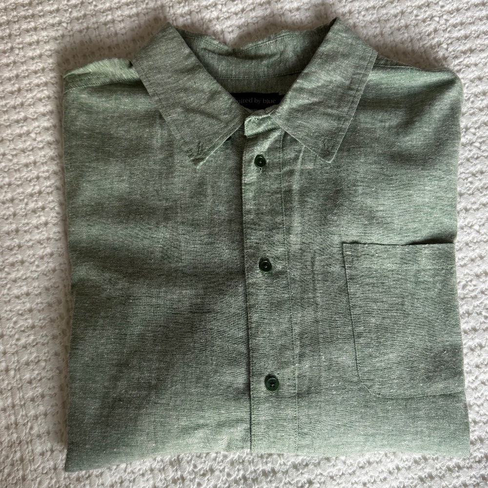 Men’s Button Down Shirt, Worn Once